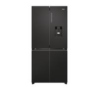 HAIER HCR7818DWPT FRIGORIFERO 4PORTE 467 LT NO FROST DISPENSER NERO CL.D [EEK: D]