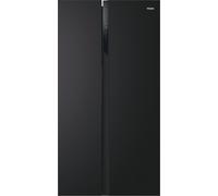 Haier HSR3918ENPB Frigorifero Americano Side by Side Capacità 528 Litri Classe energetica E Raffreddamento No Frost colore Nero