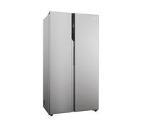 Haier SBS 90 Serie 5 HSR5918DNMP frigorifero side-by-side Libera installazione 528 L D Platino, Acciaio inox