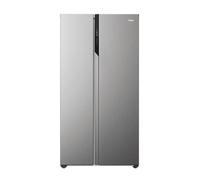 Haier HSR5918DNMP Libera installazione 528 L Platino, Acciaio inox