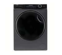 Haier I-Pro Serie 5, Lavatrice Slim 10 KG, 40% più efficente della classe A, 1400 giri, Antracite, Inverter, Refresh, Wi-Fi,
