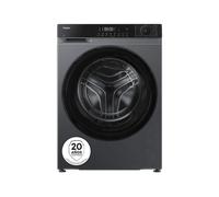 HAIER HW90-BP14357GTU1 LAVATRICE, Caricamento frontale, 9 kg, 15 programmi, Profondità 50 cm, Grigio, livello rumorosità centrifuga 72 dB(A