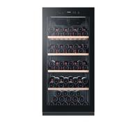 HAIER HWS116GAE - Cave a vin de vieillissement - Pose libre - 116 bouteilles H126.5 x L59,5 cm - Noir
