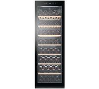 Haier Wine cellar HWS188GAE Libera installazione Nero 188 bottiglia/bottiglie