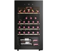 Haier Wine Bank 50 Serie 3 HWS34GGH1 Cantinetta vino con compressore Libera installazione Nero 34 bottiglia/bottiglie