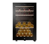 Haier Wine Bank 50 Serie 7 HWS42GDAU1 Cantinetta vino con compressore Libera installazione Nero 42 bottiglia/bottiglie