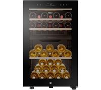 Haier Wine Bank 50 Serie 7 HWS42GDAU1 Cantinetta vino con compressore Libera installazione Nero 42 bottiglia/bottiglie