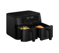 Haier I-Master Series 3 Friggitrice ad Aria Doppio Cassetto 11 Litri, 3000W, 8 P