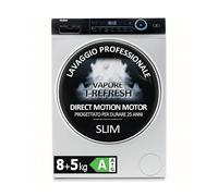 Haier I-Pro Series 7 HWD80-B14979 lavasciuga Libera installazione Caricamento frontale Bianco D