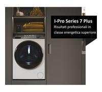 Haier I-Pro Series 7 Plus I-Pro Serie 7 Plus, Lavatrice Carica Frontale 11 KG, 30% più efficente della classe A, 1400 giri, Bianco, Direct Motion, Refres Haier