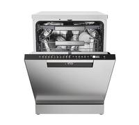 Haier I-Pro Shine Serie 3 Lavastoviglie a Libera Installazione 60 cm, 15 Coperti, 10 Programmi, Classe C, Lavaggio Flex Zone, App hOn +AI, AxLxP 85x 59,7x59,8 cm, Inox - XF 5C4M1X