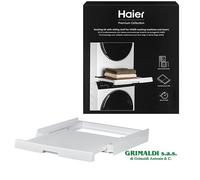 HAIER KIT DI SOVRAPPOSIZIONE PER LAVATRICE E ASCIUGATRICE CON RIPIANO ESTRAIBILE