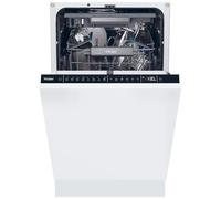 Haier I-PRO SHINE Serie 4 | XI1C3TB2FB / Lavastoviglie completamente integrata 45 cm / 11 soffitto/funzione Wi-Fi/cassetto posate/cestello superiore regolabile in altezza con Easy Click/Aquastopp /