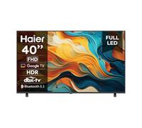 Haier LED Full HD H40K85EFX 40" Smart TV, Google TV, HDR 10, Google Assistant, Bluetooth 5.1, DBX TV, HDMI 2.1 x 4