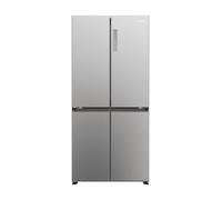 Haier Multidoor HCR3818ENMM ClasseE 467lt-Platino, Stainless steel