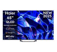 Haier QLED 4K UHD H65S81FUX 65 Smart TV Google TV Dolby Audio HDR 10 Telecomando