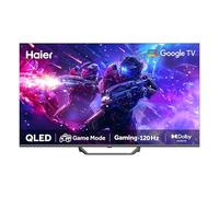 Haier QLED 4K UHD H75S80FUX 75'' Smart TV, Google TV, Dolby Audio, HDR 10, Telecomando Smart, Google Assistant, DAZN 6 Mesi Inclusi, Bluetooth 5.1, Gaming 120Hz, USB 2.0, DBX TV, HDMI 2.1 x 4 [2025]