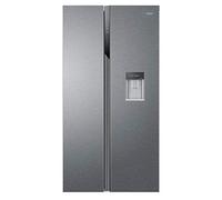 Haier SBS 90 Serie 3 HSR3918EWPG frigorifero side-by-side Libera installazione 521 L E Argento