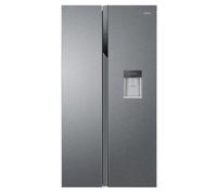 Haier SBS 90 Serie 3 HSR3918EWPG frigorifero side-by-side Libera installazione 521 L E Argento