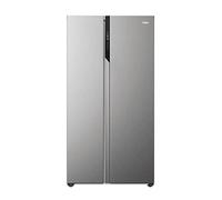 Haier SBS 90 Serie 5 HSR5918DNMP frigorifero side-by-side Libera installazione 528 L D Platino, Acciaio inox