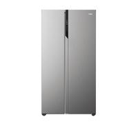 Haier SBS 90 Serie 5 HSR5918DNMP frigorifero side-by-side Libera installazione 528 L D Platino, Acciaio inox