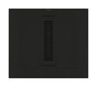 Haier Serie 6 HAIH6IEMCF Piastra a induzione con estrazione, 4 zone Flex, larghezza 60 cm, cursore "Multislider", potenza totale 7,4 kW, 9 livelli di potenza + Booster, 4 zone, nero