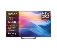 Haier Smart TV QLED 55'' , H55S80FUX, 4K, Google TV, HDR10, Google Assistant, HDMI 2.1 x4, Bluetooth 5.1 Haier