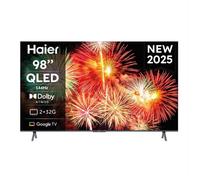 Haier QLED Full Array 4K UHD S900UX 98'', Smart TV, Google TV, Dolby Atmos e Dolby Vision, HDR 10, Telecomando Smart, Google Assistant, Bluetooth 5.1, DBX TV, HDMI 2.1 x 4 [2024]