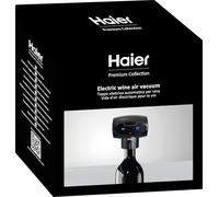 Haier Tappo Elettrico Sottovuoto, Gusto Intatto, Freschezza 7 giorni, vino | Aspirazione automatica; tenuta ermetica; indicatore LED; ricaricabile USB; compatibile con bottiglie di vino standard; design