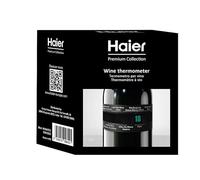 Haier-Termometro per vino in acciaio inox lettura rapida e accurata della temperatura in 30 secondi senza batteria Facile da usare per servire il vino in modo ottimale indicatore di temperatura 4-24°C