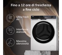 HAIER HW100-BD14397U1S LAVATRICE, Caricamento frontale, 10 kg, 61 cm, Classe A