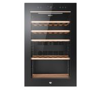 Haier Wine Bank 50 Serie 5 HWS49GA Cantinetta vino con compressore Libera installazione Nero 49 bottiglia/bottiglie