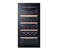 Haier Wine Bank 60 Serie 5 WS120GA Cantinetta vino con compressore Libera installazione Nero 117 bottiglia/bottiglie