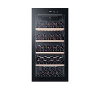 HAIER WS120GA CANTINETTA, 117 bottiglie, 4 ripiani, dimensoni: L 59,5 cm, A 126,5 P 69,5 Nero, classe G