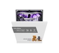 HAIER XS 4A4M4BB LAVASTOVIGLIE INCASSO, I-Pro Shine, LED Biovitae, larghezza 59,7 cm, 14 coperti, programma Smart AI, livello rumorosità 44 dB(A