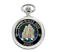 Haig Scottish Clan Crest Full Hunter Orologio da tasca
