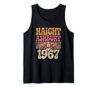 Haight Ashbury 1967 Camicia Hippie Anni '60 colorato San Francisco Canotta
