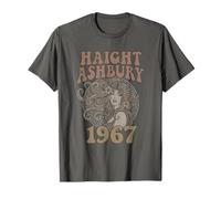 Haight Ashbury 1967 Camicia Vintage Hippie Summer of Love Tee Maglietta