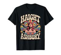 Haight Ashbury 1967 Hippie Shirt Retro 60s Psichedelico Tee Maglietta