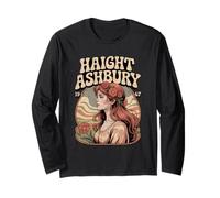 Haight Ashbury 1967 - Maglietta Vintage Hippie psichedelica Maglia a Manica