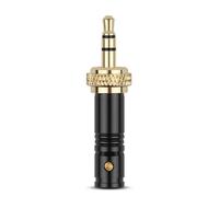 Haiki Connessione per Durabilità Stereo A Bloccaggio da 3 5 Mm in Oro per Amplificatori