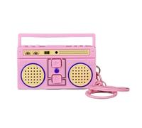 Haiki Keychain Retro Retro Registrazione Pendiari Divertenti per Leggi Musicali Divertenti Accessori retrò per Piccoli Retrogrammi Portachiavi.