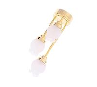 Haiki Lampada del Lampadario per Bambole in Miniatura 1/12 Tre Lampada A Soffitto per Soggiorno Accessori Paesaggistici Accessori Bambole da Collezione