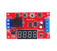 Haiki Relè del Timer Programmabile Relays Modulo Visualizzazione LED Controller Ritardo del Ciclo Regolabile per Relè Ritardo Automazione della Casa con Display LED