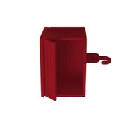 Haiki Scatola di immagazzinaggio delle chiavi del garage che imita il rifugio funzionale dell'automobile con la porta di apertura per l'organizzazione dell'entrata domestica Soluzione di gestione