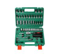 Haiki Set di 53 chiavi a cricchetto professionali con asta di prolunga e organizer per meccanici, lavoro, riparazione auto