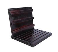 Haiki Stind per Moneta in Legno Solido Multi File Multile Contatore Moneta Destinazione Vintage A Portata Legno Organizzatori Scaffali da Risalto da Collezione Collezione