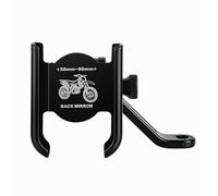 Haiki Supporto per telefono da moto resistente agli urti in lega di alluminio per corse sicure e fluide Facile visualizzazione Anti Shake Staffa del telefono