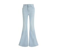 Haikure Blue Cotton Flared Jeans - 28