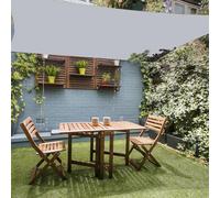 HAIKUS Tenda a Vela Ombreggiante Rettangolare 3x4 m, Traspirante, Tela Telone Telo Ombreggiante 4x3 m, Tenda da Sole per Esterno, Giardino, Terrazzo, Grigia Chiara